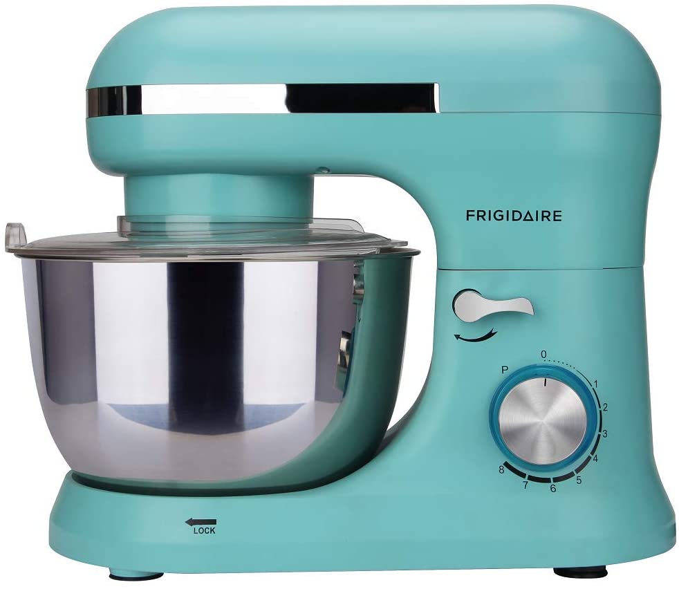 FRIGIDAIRE ESTM020BLUE 4.5L Retro Stand Mixer (Blue), 4.75 quart