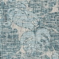 thumbnail image 4 of SAFAVIEH Courtyard Emma Floral Indoor/Outdoor Runner, 2'3" x 8', Grey/Aqua, 4 of 5