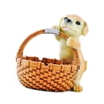 thumbnail image 4 of Almacenamiento llave Cesta de animales lindo Práctico Organizador de joyería de bandeja de almacenamiento de decoración para el hogar para pasillo de 15CMX13CMX16CM, 4 of 8