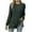 Army Green, variant on Besolor Womens Fall Tunic Tops Trendy Round Neck Long Sleeve Shirts Casual Side Split Lightweight Sweaters Pocket
