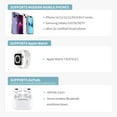 thumbnail image 5 of 3 in 1 LED Alarm Clock Wireless Charger Stand Fast Charging Dock Station for Apple Watch For airpods Pro for iPhone 14 13 12 Pro Max, 5 of 6