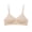 Khaki, variant on Aoochasliy Bras for Women Clothes Sports Bra Small Breasts Gathered Chaming Sleep Bra Non-marking Shockproof Vest Underwire