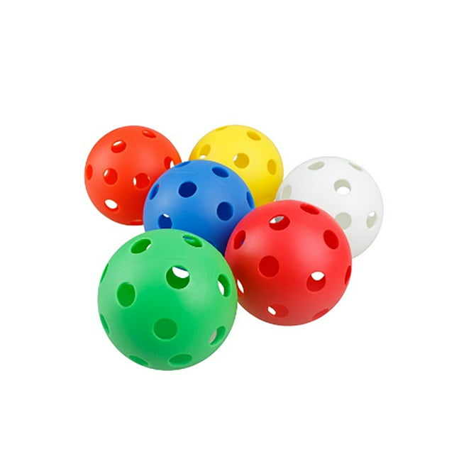 Boule pour Animaux de Compagnie Multicolore Taille Compacte Outils de Jeu Creux Chiot Jouets Jouet Léger Chien Récupérer 26 Trous Formation Prop Couleur Mixte
