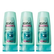 L'Oreal Paris Elvive Extraordinary Clay Rebalancing Conditioner 12.6 FL OZ, 3 Pack