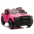 thumbnail image 4 of Ambifirner Ride On Truck Car Toy, 24V Electric 4 Wheels Kids Toys Ride on Truck w/Parent Remote Control, Music, Aux, LED Headlights, 2 Speeds, 4 of 10