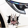 thumbnail image 4 of (20cmx20cm)4 PCS Dog Car Stickers, 3D Labrador Car Decals Personalized Stickers Funny French Bulldog Car Stickers Realistic Dog Vinyl Window Sticker, 4 of 5