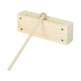 thumbnail image 4 of Bloque de madera Baoblaze de percusión con mazo instrumento musical, 4 of 7