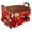 Multicolor 5, variant on Ladybugs and Insects Storage Basket Collapsible Storage Bin, PU Foldable Basket Convenient Box Storage Organizer with Handles for Shelves Office Bedroom Closet Nursery Toys Laundry