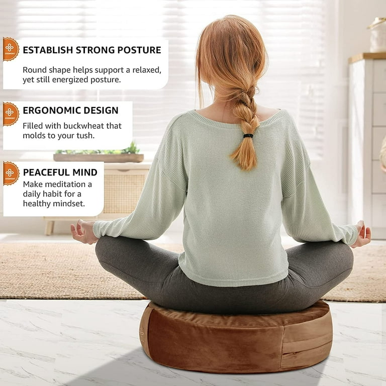 Meditation 2025 cushion walmart