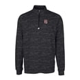 thumbnail image 2 of Men's Cutter & Buck Black Birmingham Barons Traverse Camo Print Stretch Quarter-Zip Pullover Top, 2 of 3