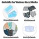 thumbnail image 5 of 15PCS Soporte de mascarilla 3D Soporte de soporte interno separado para una respiración cómoda Sunnimix soporte interior transpirable, 5 of 8