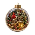 thumbnail image 2 of Eagokdc Christmas Light‑Up Globe Hanging Ornaments Clear Ball Decorations, Farmhouse Hanging Decor for Christmas Tree Wall Window Ceiling, 2 of 6