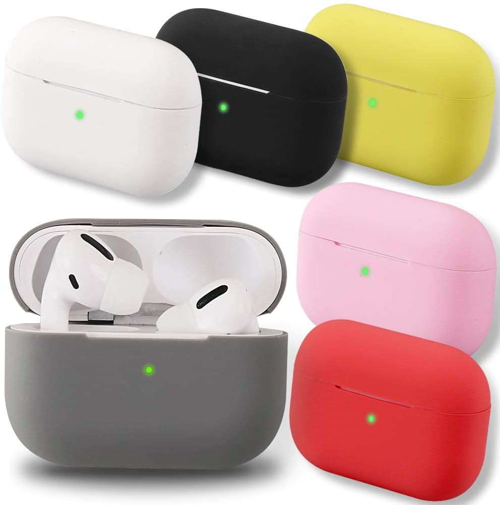 Cozihom Pack of 6 AirPods Pro Case Cover, Silicone Protective Skin