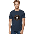 thumbnail image 2 of Coffee-Beans-Circle Mens Graphic Tee, 100% Cotton, Casual Summer Wear, 2 of 2