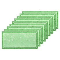 27 Sheets Peel and Stick Tiles, 7.87"x3.94"x0.02" for Kitchen Wall Stairs, Green