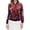 Red, variant on Gyujnb Womens Plus Size Sequin Baseball Jacket Long Sleeve Glitter Coat Shiny Lapel Outerwear for Party and Rave Wear Events