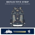 thumbnail image 5 of FORMRS School Backpack 17" Student Travel Bag with Laptop Compartment, Mystical Owls Pattern, 5 of 7