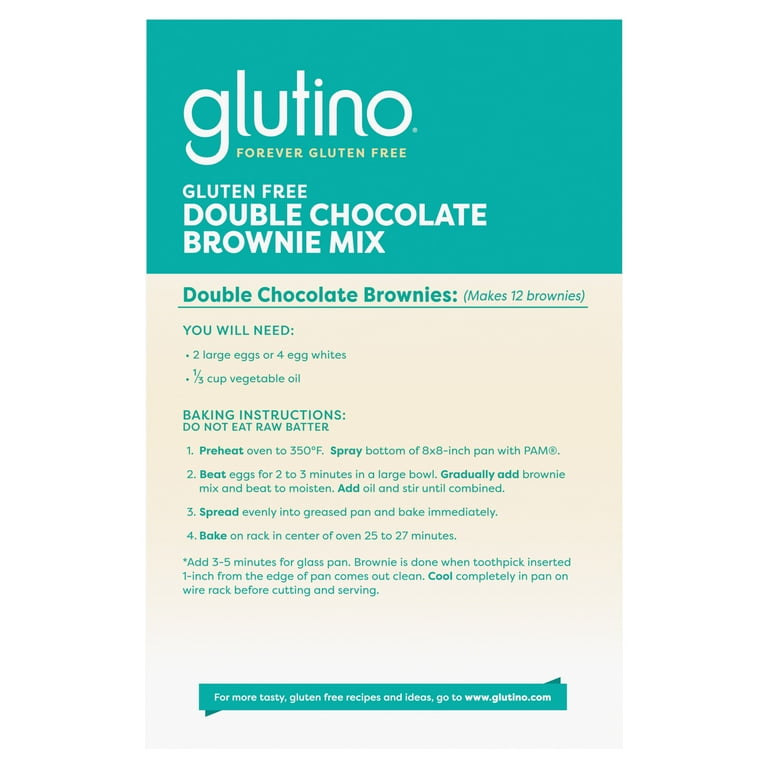 Gluten Free Pantry Brownie Mix Double Chocolate, 16 Oz - Walmart.com