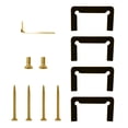 thumbnail image 7 of CRL PPH01BR Polished Brass Prima 01 Series Top or Bottom Mount Hinge, 7 of 7