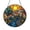 Acrylic 3.5 Inch, variant on Modern City Acrylic Stained Glass Style Window Suncatcher, Decorative Urban Art Panel, Acrylic Window Decor for Contemporary Home