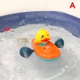 thumbnail image 1 of Baby Water Play Toy Kayak Baby Yellow Duck Rowing Bath Girl Children Bathroom Chain Beach Pull Line, 1 of 1
