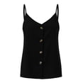 thumbnail image 2 of Gibobby Camiseta sin mangas para mujer Blusa casual sin mangas Túnica(Negro,G), 2 of 5