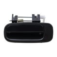thumbnail image 2 of Brock Replacement Drivers Rear Outside Outer Smooth Black Door Handle Compatible with 1992-1996 Camry 6924033010, 2 of 9