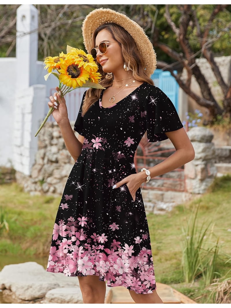 cute summer dresses for pregnant women ClearFlower Maternity Dress Ruffle Sleeve Sweetheart Neckline Sleeveless Maxi Dress Baby Shower Photoshoot Light Blue-1 XL at Amazon Women's Clothing store Color:Green Paisley Flowy A available now Calvin Klein Lyocell Button-Down