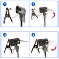 thumbnail image 2 of Bicycle Pump Clip Bike Pump Valve Head For Uk Hose Adapter Air Compressor Nozzle, 2 of 10