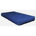 thumbnail image 4 of AJD Home Full Size Single Foam Futon Mattress 6 Inch 75" x 54" Royal Blue, 4 of 6