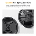 thumbnail image 3 of Kit de tapas de objetivo K&F Concept, 49 mm, 9 en 1, pellizco central y tela, 3 of 8