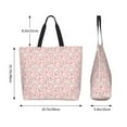 thumbnail image 5 of Yiaed Floral Retro Style Print Handbag for Women Tote Purse Shoulder Bag Large Fashion Hobo Purse Handbag Shopping Tote, 5 of 5