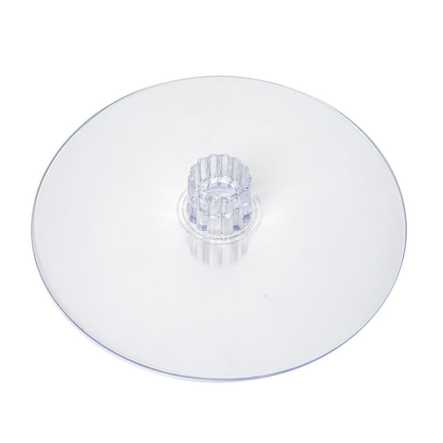 14" Round | Clear | Acrylic Cake and Cupcake Display Stand Plates | DIY ...