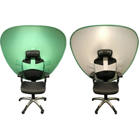 UPC: 0860195001936 | Gig Gear Cam-A-Lot Video Conferencing Background Privacy Screen (White/Green)