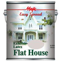 Majic Paints 8-2039-1 Exterior House Paint, Stucco, Flat, 1 gal Pail