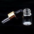 thumbnail image 5 of 20 botellas de vidrio vacías con gotero para aceites esenciales, transparentes. 2ML, 5 of 5
