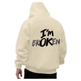 thumbnail image 7 of CONZONE Men's Hoodies Long Sleeve Pullover Hoodie for Men Letter Graphic Y2K Hooded Sweatshirts With Pocket, 7 of 7