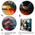 thumbnail image 3 of Designart Funny Colorful Koala Splashing In The Tub Canvas Wall Art, 3 of 5