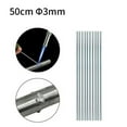 thumbnail image 1 of HLONK 10 Pcs Aluminium Welding Rods Wire Brazing Easy Melt Solder Low Temperature, 1 of 7