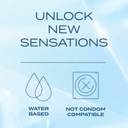 K-Y Tingling Sensorial Personal Lubricant, Water Based Lube For Sexual Wellness, Vaginal Moisturizer,1.69 fl oz