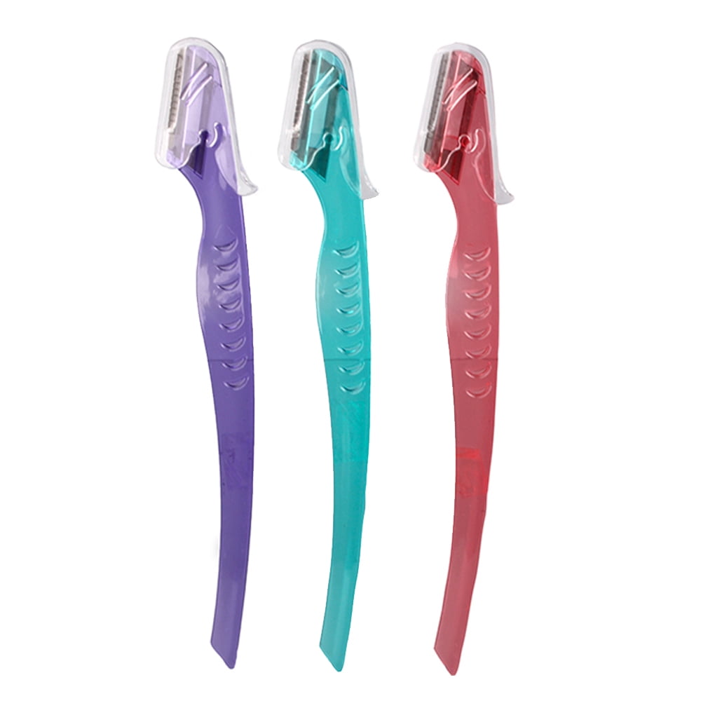 3PC Eyebrow Arch Shaper Face Hair Removal Razors Bikini Trimmer Shaver