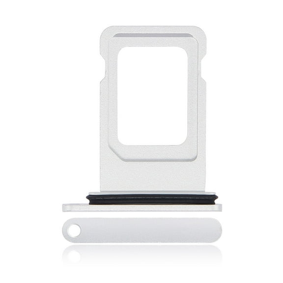 Replacement Dual Sim Card Tray Compatible For iPhone XR (White)