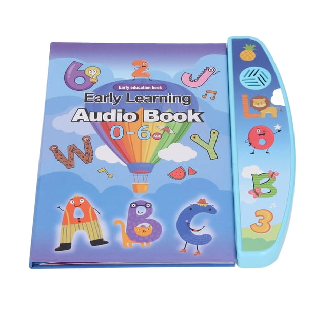 Libro De Aprendizaje De Inglés, Juguete Electrónico Para Niños Con Música, Historias, Formas, Libro De Sonido Educativo Interactivo Para Niños