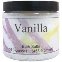 Vanilla Bath Salts by Eclectic Lady, 16 ounces