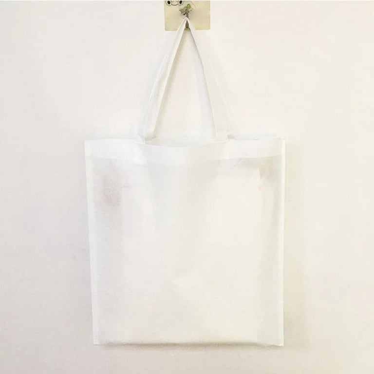 OKBA 10 pcs Sublimation Tote Bags,polyester tote bags for sublimation, DIY  customization blank canvas tote bags 12.2 * 14.2 in - Yahoo Shopping