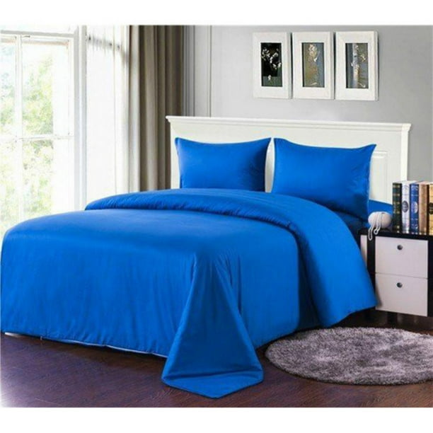 Cotton Solid Comforter Set with Zipper by Tache Home Fashion Walmart