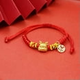 thumbnail image 3 of RSAMD Chinese Style Zodiac Dragon Bracelet 2024 Dragon Year Lucky Red Rope BracelJO-A1, 3 of 9