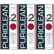 Puriclean X2 Double Strength Body Detox Cleanser 16 oz - 3 Pack