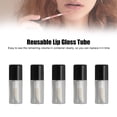 thumbnail image 3 of Mini Tube de Gloss à Lèvres, Contenant de Gloss à Lèvres Stable 10 Pcs Réutilisable Portable pour Baume à Lèvres, 3 of 7