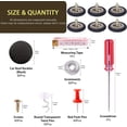 thumbnail image 2 of Mardatt 152Pcs Car Headliner Repair Kit with Headliner Repair Button Auto Roof Repair Snap Rivets and Installation Tool, 2 of 5